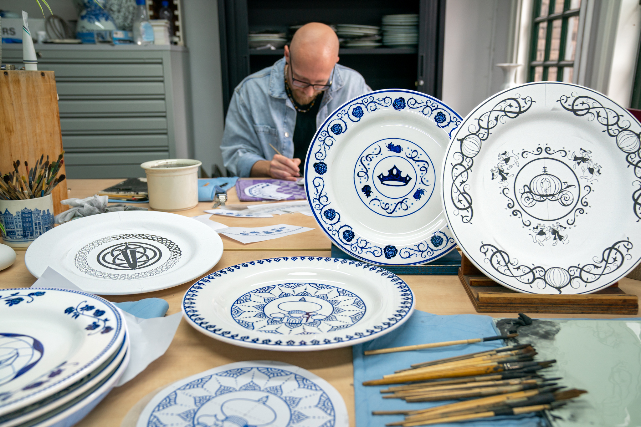 The Regal View Restaurant & Lounge: een uitzonderlijke samenwerking tussen de ambachtslieden van Royal Delft en de teams van Walt Disney Imagineering Paris